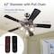 Commercial Cool 42 Ceiling Fan 5-Blade With Pull Chain And Light Kit CCF45P30 - alternate 3